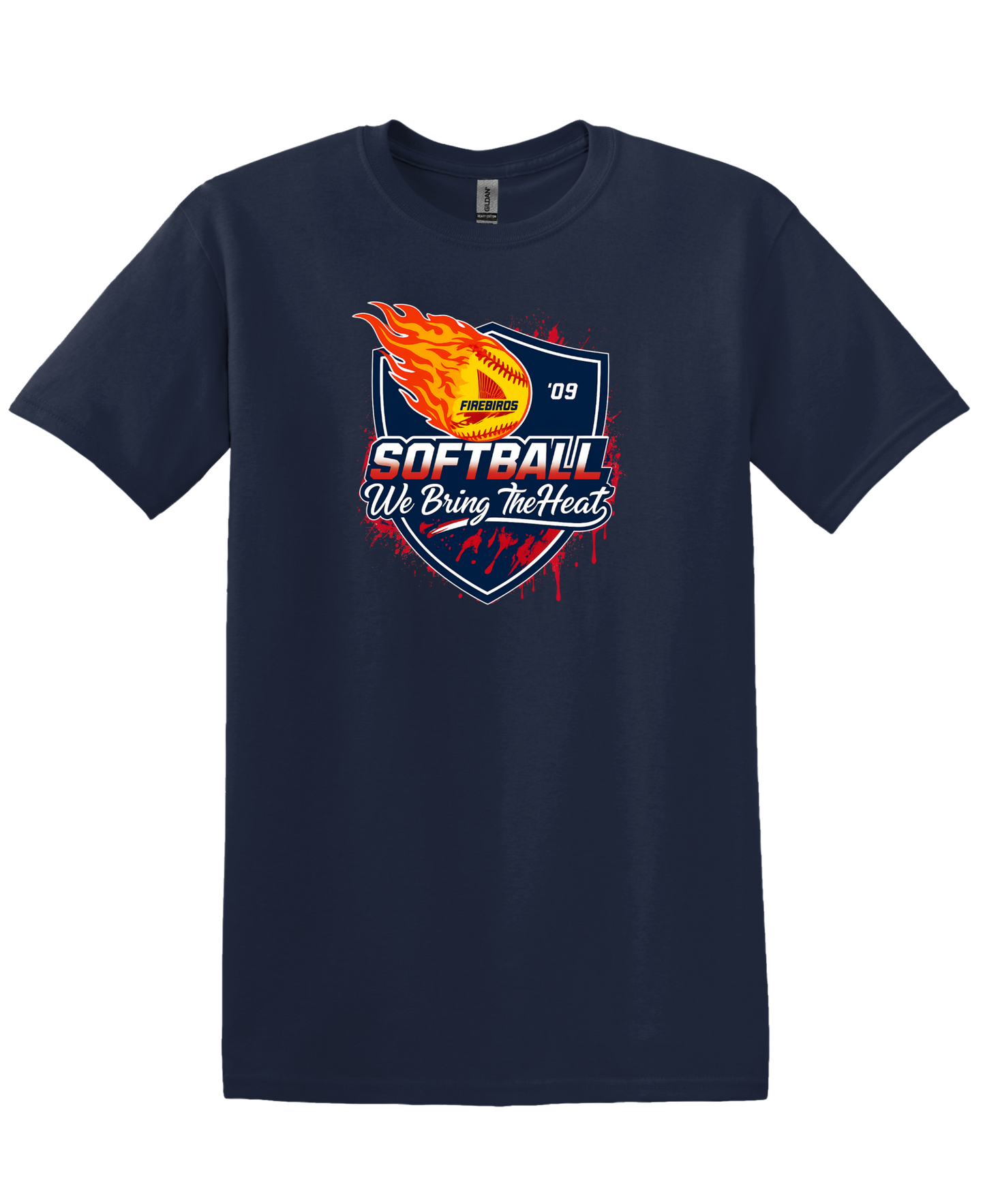 QC Firebirds Custom Fan Shirt 16U