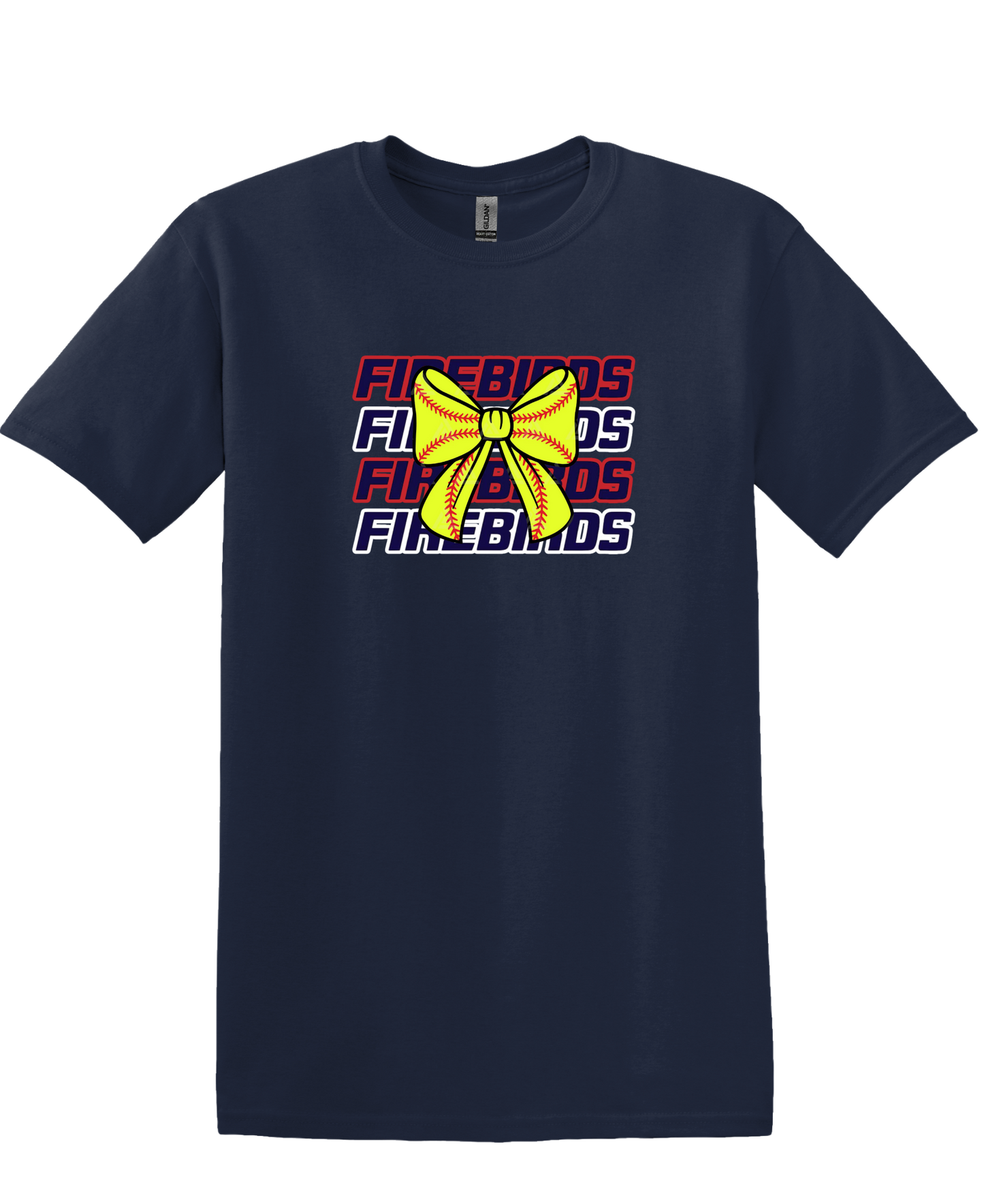 QC Firebirds Softball Bow Apparel