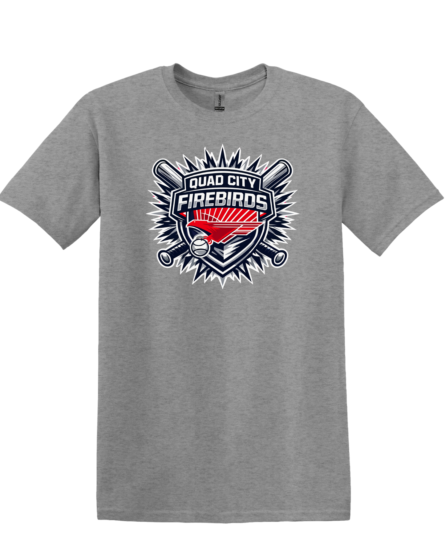 QC Firebirds Power Strike Crest Apparel