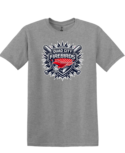QC Firebirds Power Strike Crest Apparel