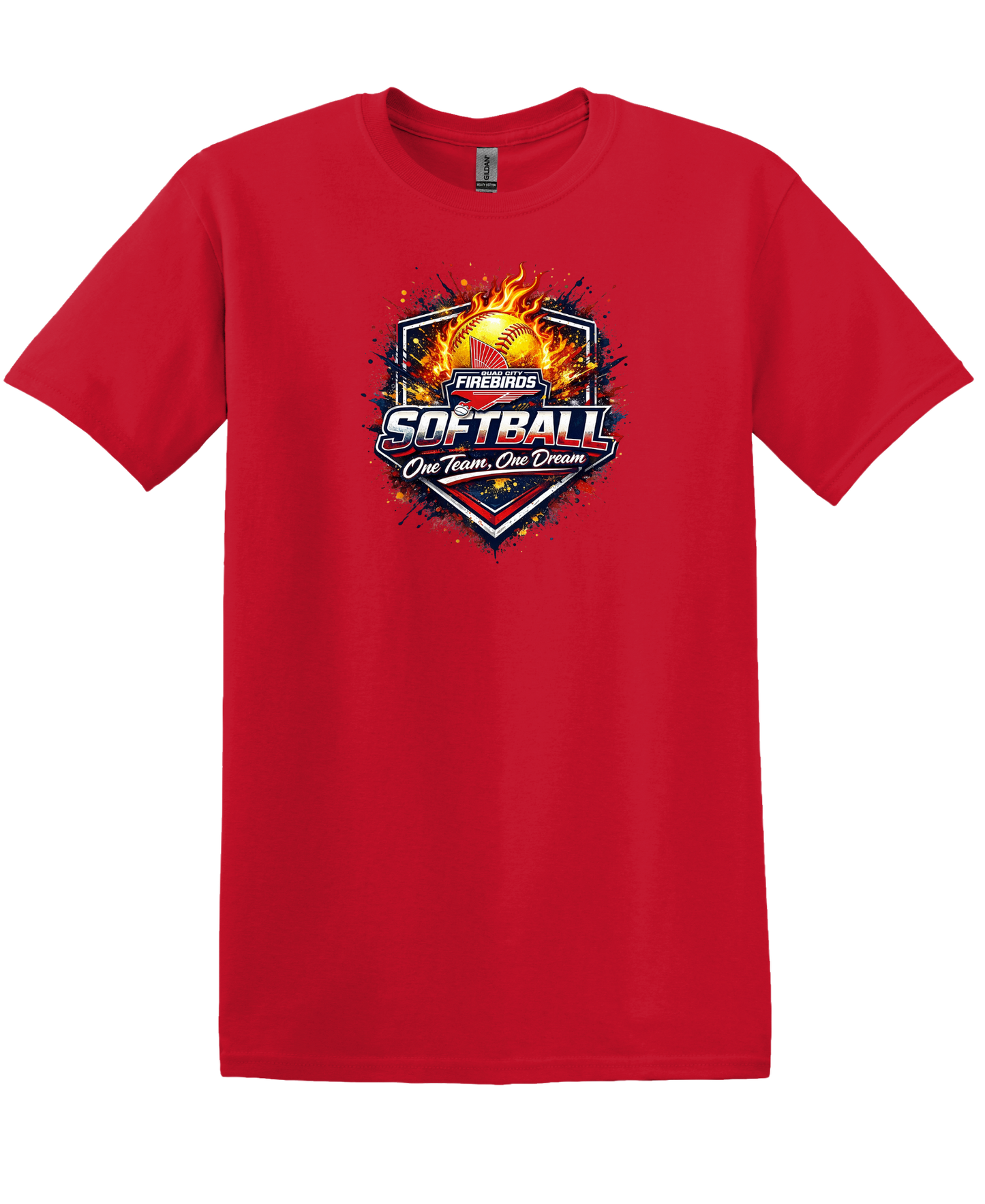 QC Firebirds Custom Fan Shirt 12U