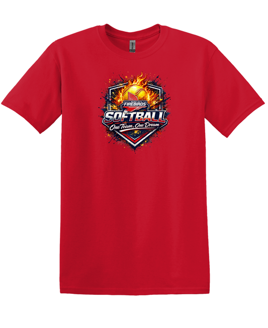 QC Firebirds Custom Fan Shirt 12U